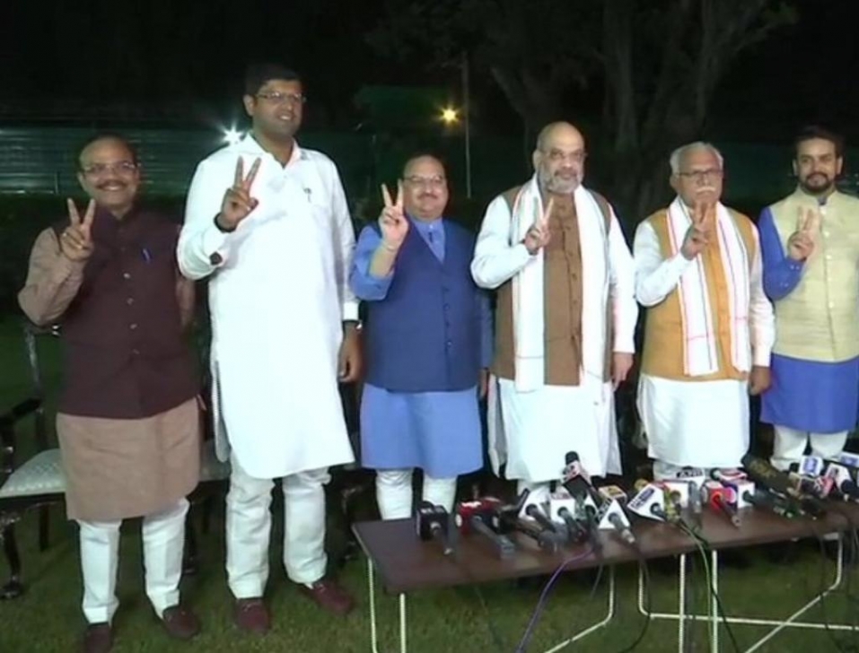 हरियाणा में बनेगी खट्टर और चौटाला की सरकार , जेजीपी को मिलेगा उपमुख्यमंत्री का पद