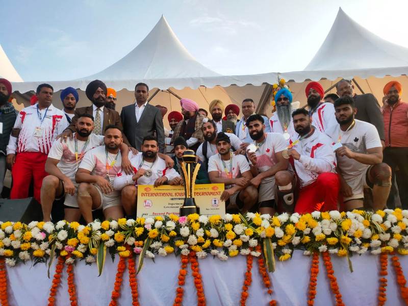 शहीद भगत सिंह खेल स्टेडियम में करवाया गया फ़ाईनल मुकाबला-भारत बना चैंपियन