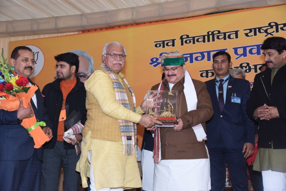 जगत प्रकाश नड्डा के साथ बीजेपी में नये दौर की शुरूआत 