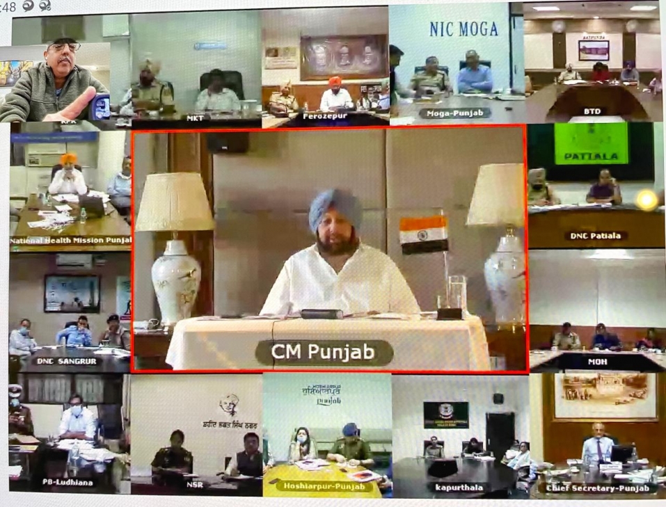 PUNJAB CM ने राज्य में हर प्रकार की भीड़ पर रोक लगाई, निजामूद्दीन से लौटने वालों को ढूँढ कर टैस्ट करने को कहा