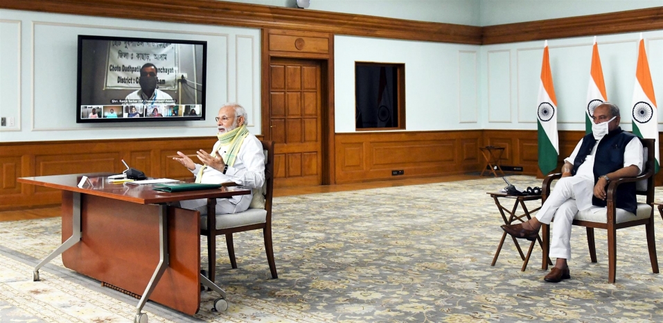 गांवों में प्रॉपटी की मैपिंग ड्रोन के ज़रिए होगी, मिलेगा संपति का प्रमाण पत्र:PM MODI