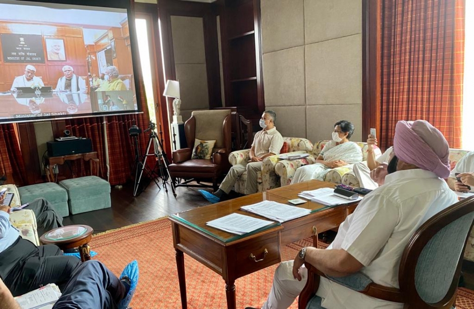 #Satluj-Yamuna Link Canalपंजाब जल उठेगा अगर सतलुज यमुना नहर बनी : कैप्टन अमरिंदर सिंह