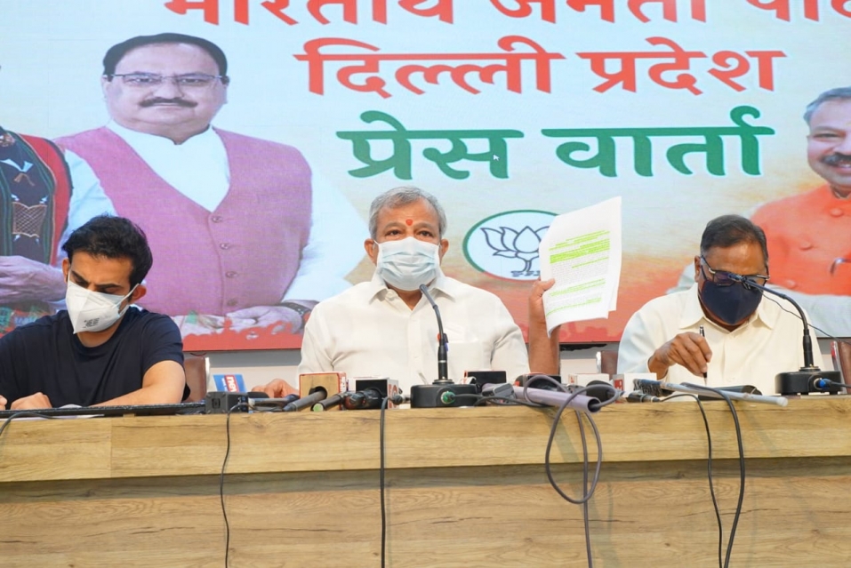 केजरीवाल सरकार की आपराधिक लापरवाही और कोरोना टेस्टिंग में कमी की वजह से दिल्ली में बढ़े मौत के आंकड़े
