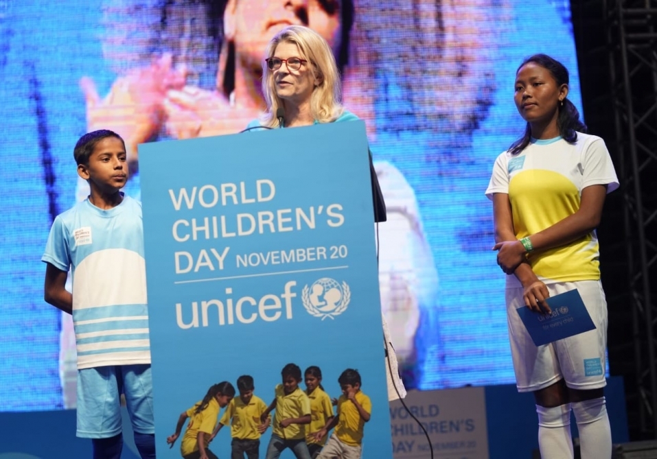 #unicef#Delhiखेल हमें बेहतर इंसान बनने में मदद करते हैं: सचिन तेंदुलकर 