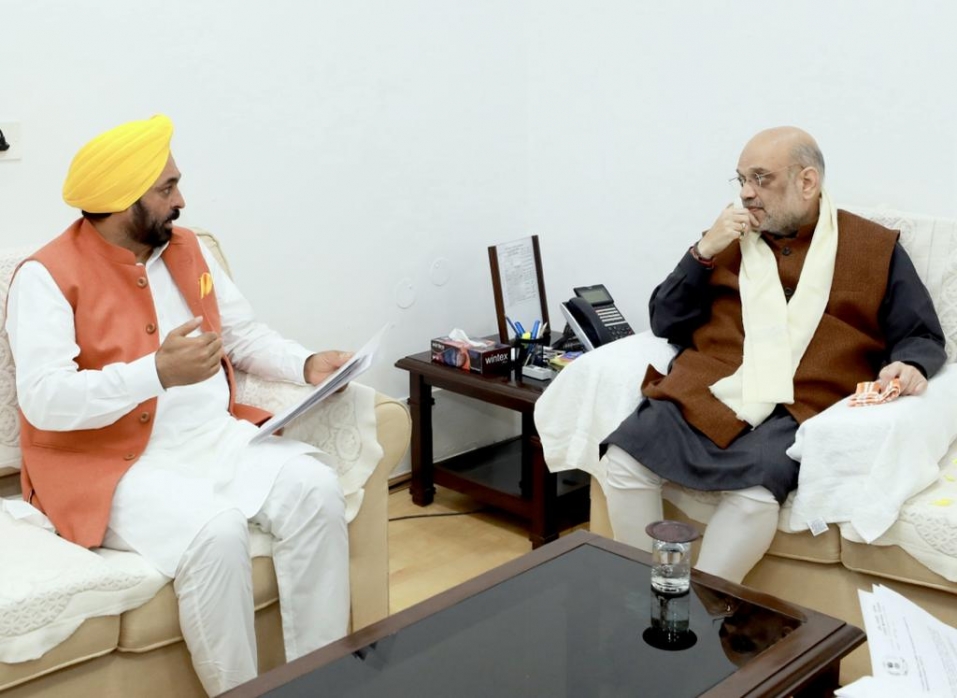 मुख्यमंत्री ने अमित शाह के साथ की मुलाकात, बेअदबी के घृणित अपराध के दोषियों को सख़्त सजा दिलाने के लिए भारत सरकार से दख़ल की माँग  