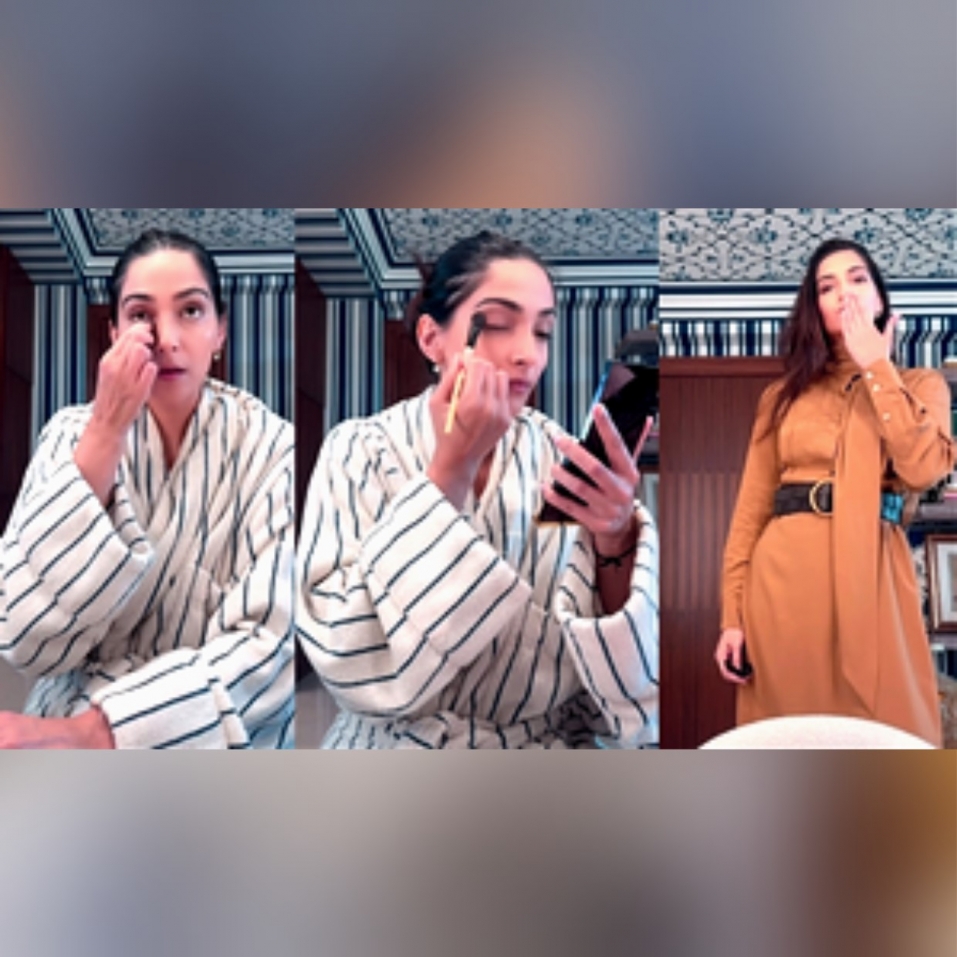 सोनम कपूर ने शेयर किया सिंपल मेकअप रूटीन
