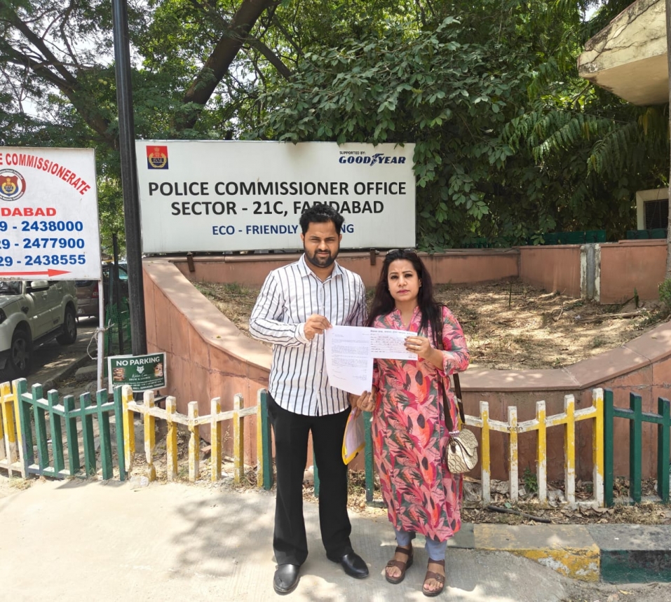 फरीदाबाद पुलिस ने झूठे रेप केस करवा कर वसूली करने वाले गिरोह के मास्टरमाइंड को किया गिरफ्तार