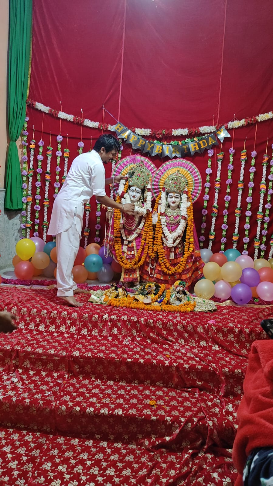 पिहोवा के प्रिथूदक तीर्थ में श्री कृष्ण जन्माष्टमी का भव्य आयोजन