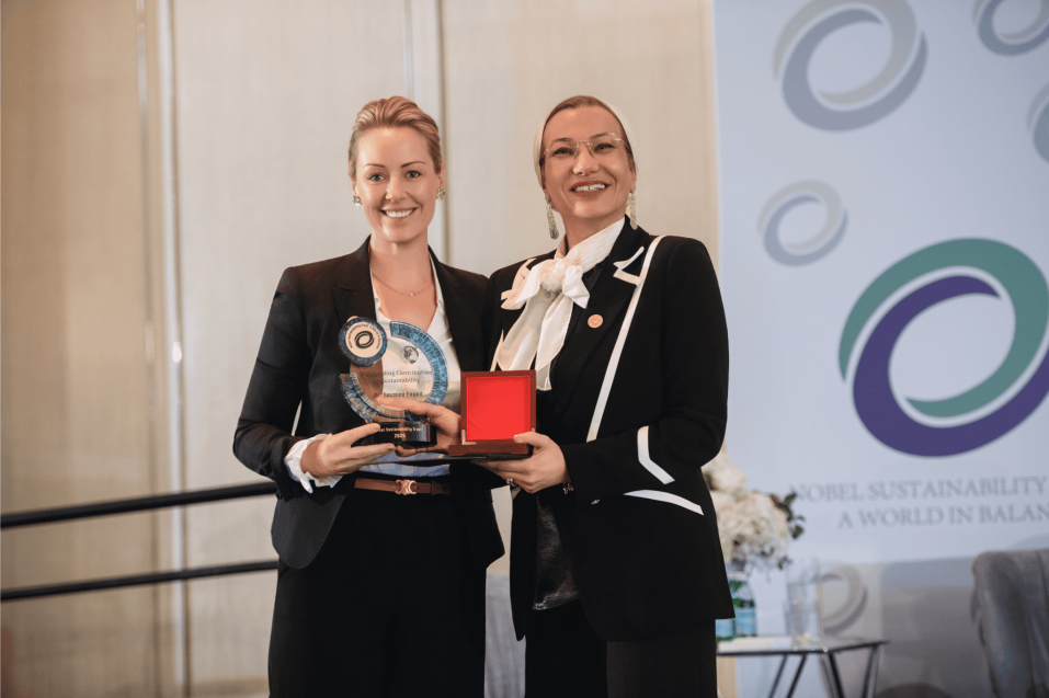 UNCCD ने अपनी कार्यकारी सचिव डॉ. यास्मीन फौअद को 2025 नोबेल सस्टेनेबिलिटी मेडल मिलने पर दी बधाई