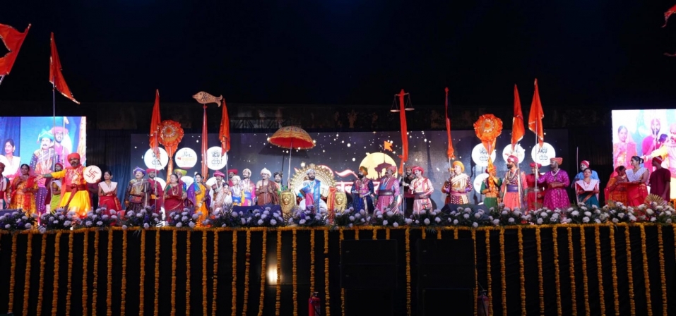 आगरा के लाल किले में शिवजन्मोत्सव का भव्य आयोजन