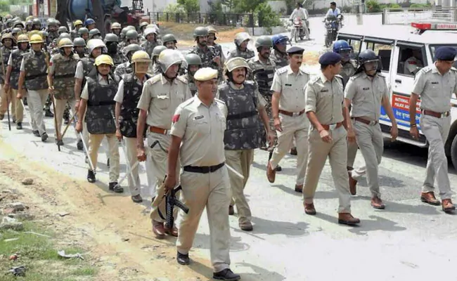 गंभीर अपराध रोकने के लिए हरियाणा पुलिस ने चौकसी बढाई।