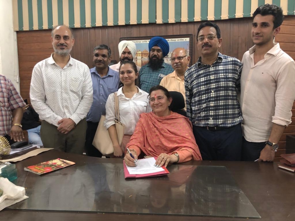 ममता दत्ता ने चेयरपर्सन पंजाब खादी और ग्राम उद्योग बोर्ड का पद संभाला