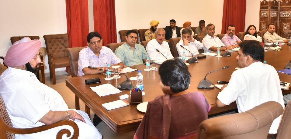 कैप्टन अमरिन्दर सिंह द्वारा 5 और 6 दिसंबर को होने वाले प्रगतिशील पंजाब निवेश सम्मेलन की तैयारियों का जायज़ा